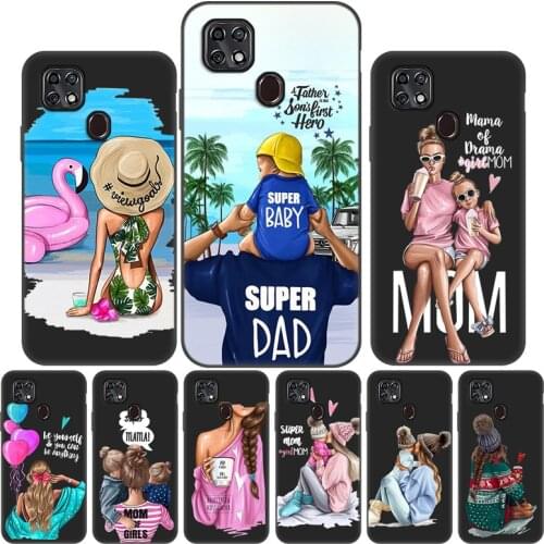 Painted Cases For ZTE Blade 20 Smart Case Silicone Fundas On ZTE Blade V2020 Vita Axon 11 SE Parent-child Luxuxy Soft Back Cover
