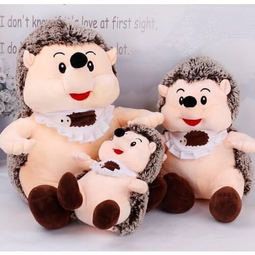 25cm/35cm/45cm Animal Plush Toy Doll Kawaii Soft Hedgehog Plush Toys High Quality Home Decoration Gift for Kids Girls Dolls Toys