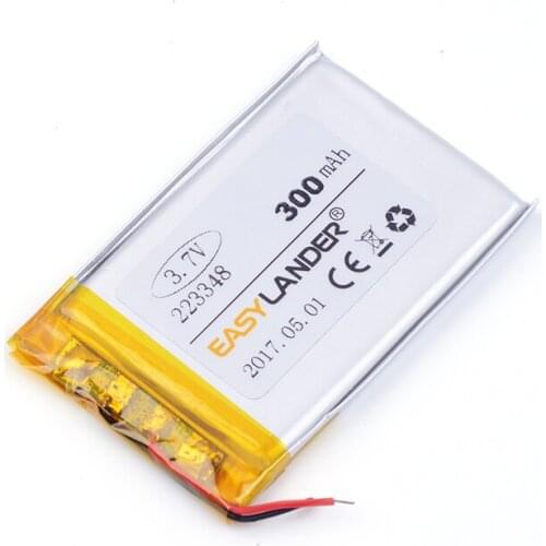 223348 300mAh polymer lithium battery cell phone lithium batteries 3.7V 300 mA high-capacity ultra-slim A product