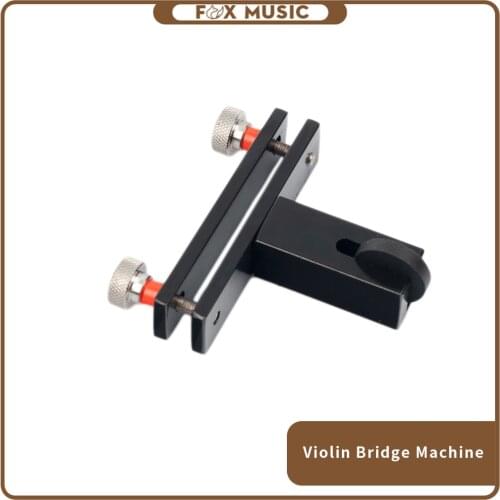 Violin Bridge Machine Black Machine Luthier Violin Tool Bridge Foot Fitter DIY Bridge Use Violin Grinding Code