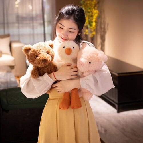 2021 new cute cute pet animal plush toys 20/30cm birthday gifts childrens doll doll cute sleeping doll to send his girlfriend