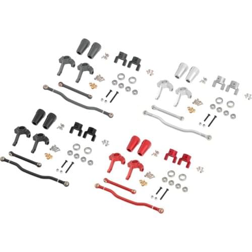 Upgrade Alloy Steering Link Kits for Axial SCX10 90027 RC Truck Car DIY
