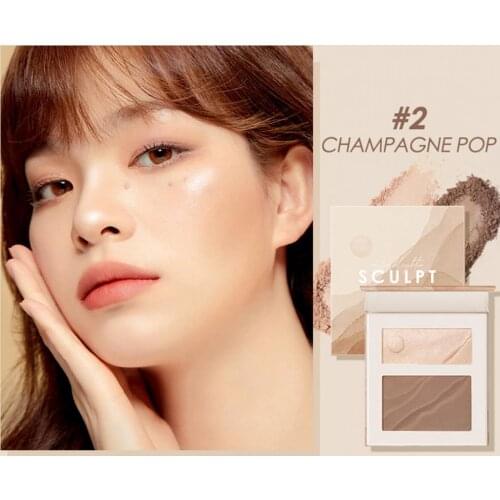 Face Highlighter Palette Long Lasting Smooth Texture Cosmetics Facial Contouring Highlighter Palette for Home