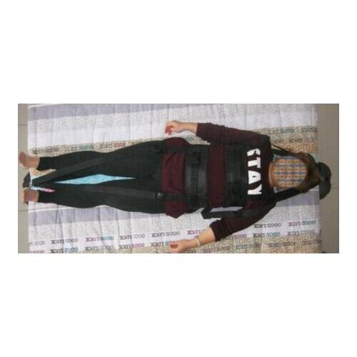 Home Use Pelvis and Lumbar Traction Belt with The Drop-down Fastening Tape Strain of Lumbar Disc Herniation Freeshipping