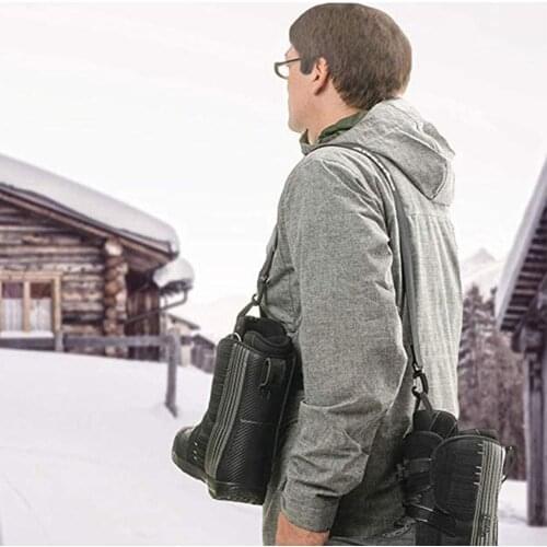 1Pc Snowboard Boot Carrier Straps,Belt on Shoulder Skate For Ice Skates Ski Leash X8M8