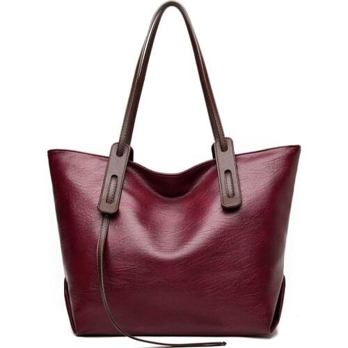 Top-handle Bags Women Leather Handbags Women Luxury Handbags Women Bags Designer Crossbody Bags Female Vintage Shoulder Bag Tote