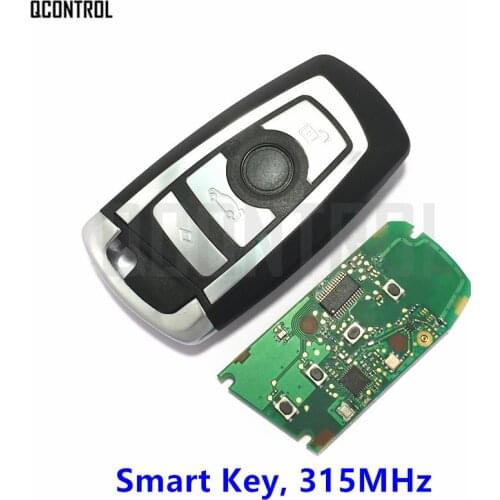 QCONTROL 4 Buttons Smart Key for BMW 1 3 5 7 Series CAS4 CAS4+ System Frequency 315MHz