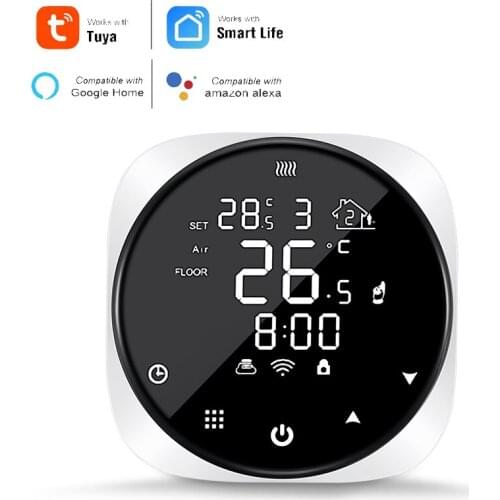 TUYA Wifi Smart Thermostat for Water Electric Floor Heating Gas Boiler Temperature Remote Controller Support Alexa Google