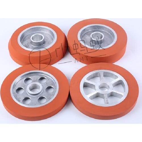 High temperature resistant silicone wheel hot stamping machine transfer machine aluminum core hot stamping wheel silicone wheel