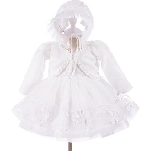 YC Baby Girl Dresses Birthday Formal Party Wear Vestido for Weddings 2021 1 Year Old Toddler Baby Clothes for 0-24M RBF174039