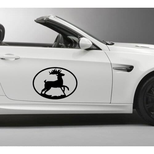 Funny Elk Stickers Voiture Vinyl Cars Decal Custom Window Door Wall Sticker