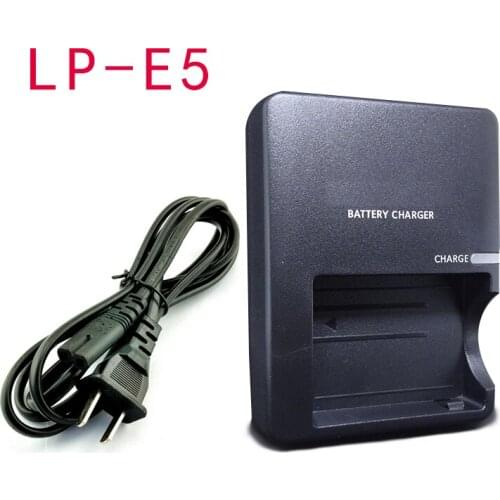 Battery Charger For Canon LP-E5 Lithium Battery Fast Charger For EOS 450D 500D 2000D 1000d KISS X2 SLR Battery Charger