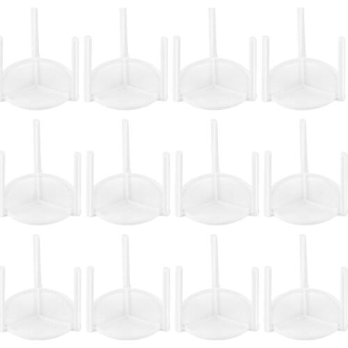 100pcs Pizza Saver Stand White Tripod Stack for Restaurant Container