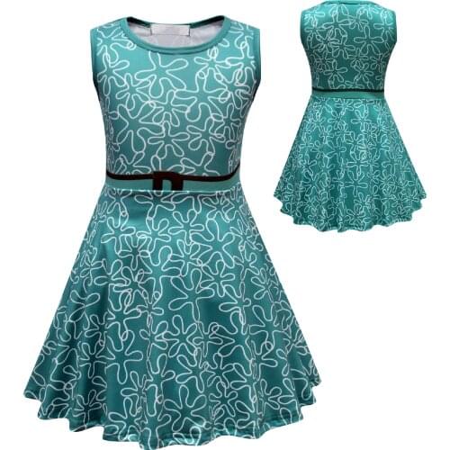 2020 Girls Clristmas Clothes Disgust Dresses Kids Halloween Party Dress Princess Sleeveless Costume Vestidos