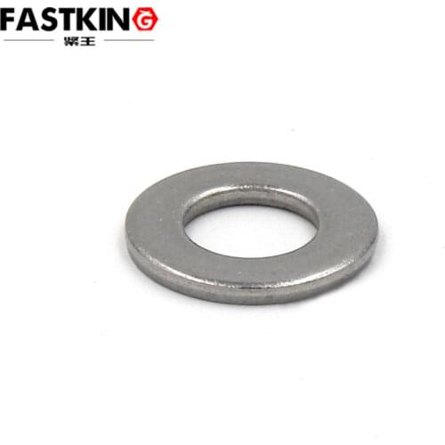 100pc/lot)304 stainless steel Flat Washer DIN125 M1.6,2,2.5,3,4,5,6