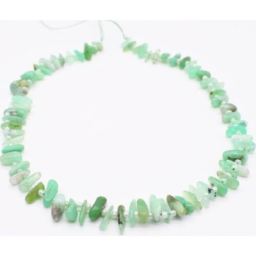 6-8mm Natural smooth Sea grain stone Irregular stone beads with Septal bead for Bracelet Necklace Strand 15