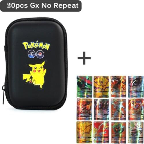 Pokemon Pikachu Game French Cards 50 Capacity Cards Holder Album Hard Case Card Holder Book Holder Storage Box Christmas Gifts
