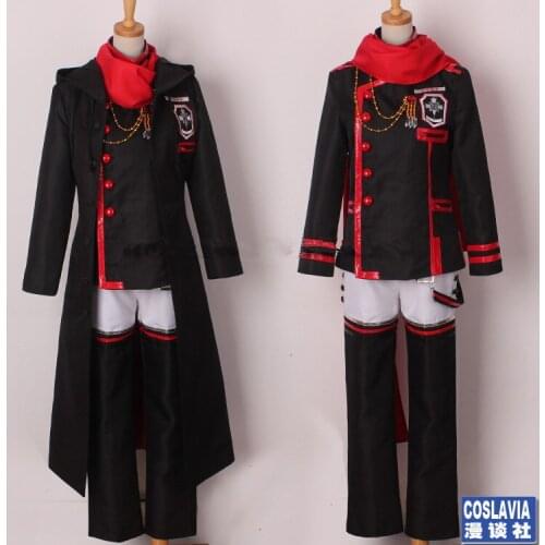 Anime D.Gray-Man Lavi Cosplay Costume Three Generations Regimental Uniform Suit Full Set Male Role Play Clothing Custom-Make Any