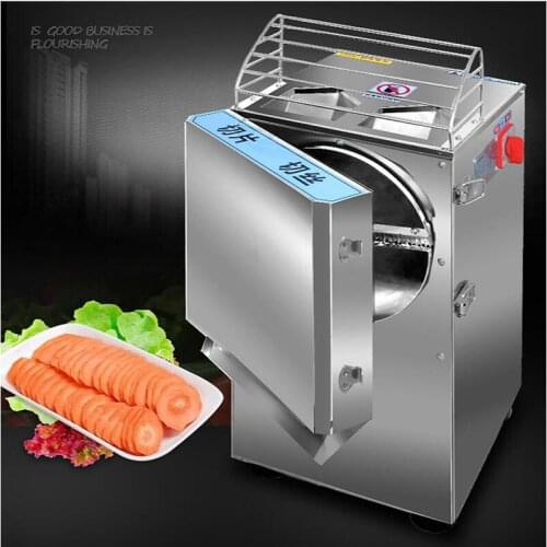 Restaurant Industrial Automatic Slicer Machine For Banana Potato Cucumber Multifunction Vegetable Cutter Machine