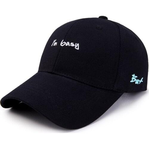 Men Women Cotton Solid Color Embroidery Baseball Cap Casual Hat Curved Bill Snapback Hat Sun Visor Hat Travel Cap
