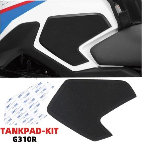 For BMW G310GS G310R G 310 R GS Motorcycle Non-slip Side Fuel Tank Stickers Waterproof Pad Rubber Sticker