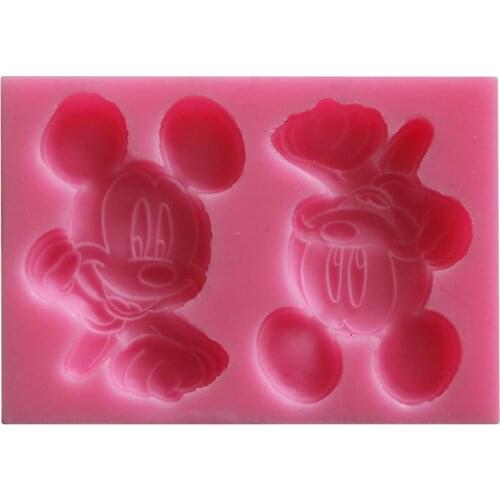 Facemile 1pcs Mouse Shaped Silicone Mold Cake Decoration Tools Fondant Cake Mold Food Grade Silicone Mould Cake Tools