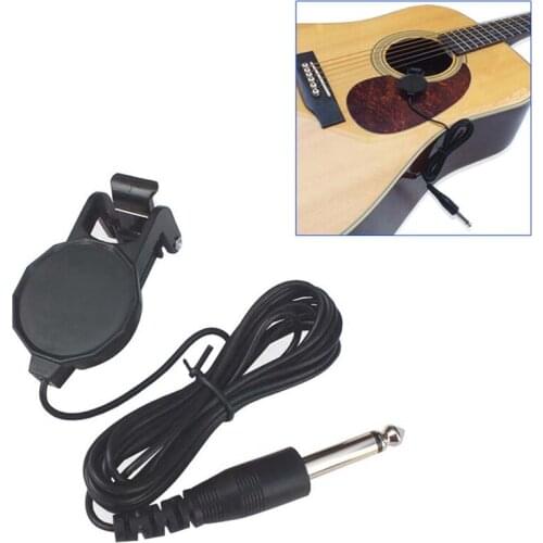 Clip-On Pickup for Acoustic Guitar Mandolin Bouzouki Violin Banjo Ukulele Lute