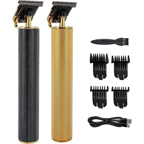 Finishing Hair Trimmer Professional Barber Shop Clipper Beard Trimer For Men Usb Cutter Machine Kit