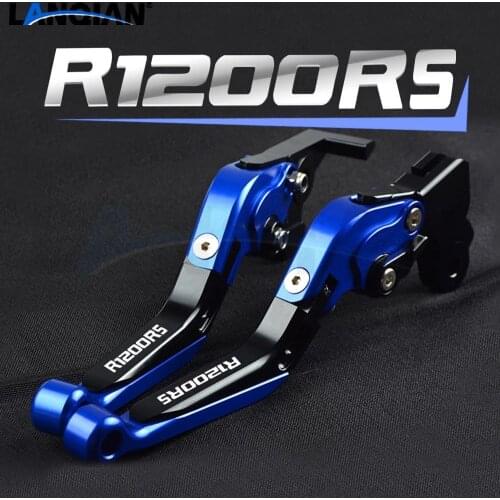 Motorcycle Accessories Aluminum Adjustable Extendable Foldable Brake Clutch Levers For BMW R1200RS R 1200 RS 2015 2016 2017 2018