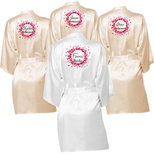 Maid of Honor bridesmaid robes personalized matching robes mother of the bride gift robe
