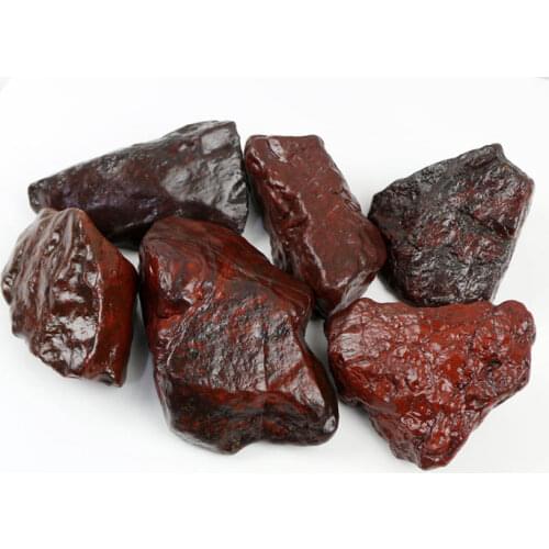 Natural Suspected Meteorite Red Iddingsite Meteorite from Xinjiang China Home Decoration Aquarium Decorative Stones