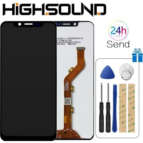 6.2''Full Lcd for Tecno Camon 11 CF7 LCD Display Touch Screen Digitizer Panel Assembly for Tecno Camon 11 CF7 Screen Repair Part