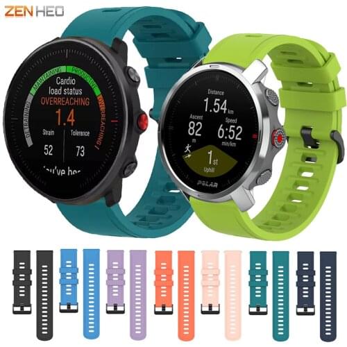 Watch Strap For Polar lgnite 2/Vantage M M2 Replacement 20mm 22mm Silicone Watchband for Polar Unite/Grit X