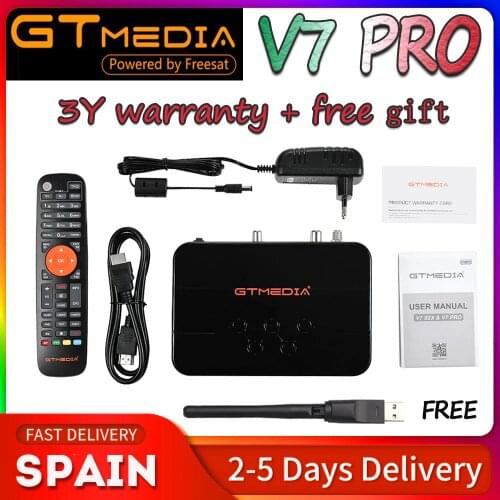 Spain GTMedia V8X gtmedia Honor Satellite Receiver Built-in WiFi Full HD DVB-S2/S Freesat V8 NOVA Receptor no app include