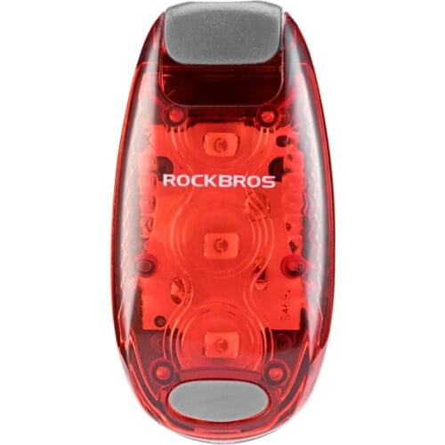 ROCKBROS Bike Tail Light Mini MTB Road Bike Light Warning Helmet Light Rear Bag light Portable Running Light Bicycle Accessories