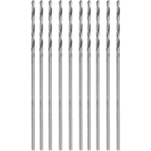 10Pcs/Set Multifunction Tiny Micro HSS 0.7mm Straight Shank Twist Drilling Bit