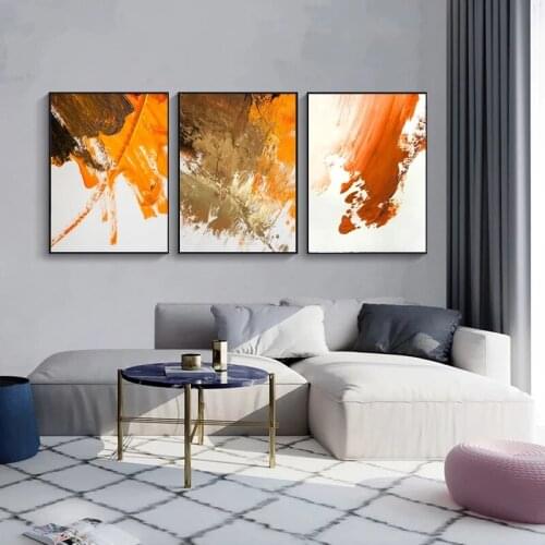 Abstract Bright Watercolor Graffiti Paintings Wall Art Canvas Posters and Prints for Living Room Bedroom Corridor Decoration