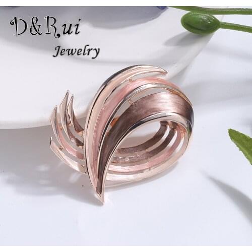D&Rui Jewelry Gold Brooches For Clothes