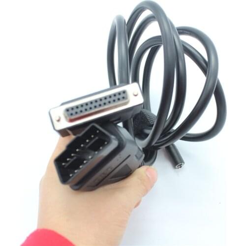 Diagnostic tool Truck interface OBDII 16 PIN cable OBD2 16PIN TO 25pin Connector main testing cable for Heavy Duty Scanner tools