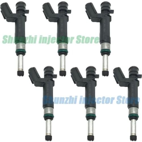 6pcs Fuel Injector Nozzle For NIssan Versa 2012-2015 1.6L L4 HR16DE 16600-1KT0A 166001KT0A