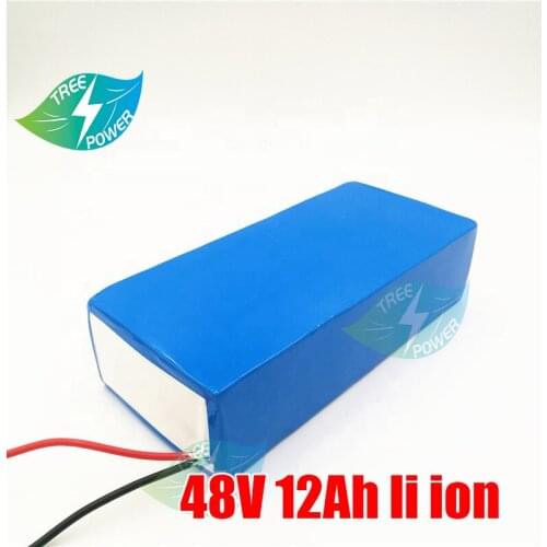 48V 12AH Lithium ion battery 18650 cell with BMS for electric scooter battery 600w 1500w instead Lead-acid battery+charger