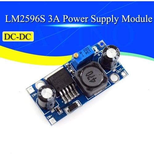 LM2596 LM2596S ADJ Power supply module DC-DC Step-down module 5V/12V/24V adjustable Voltage regulator 3A DIP