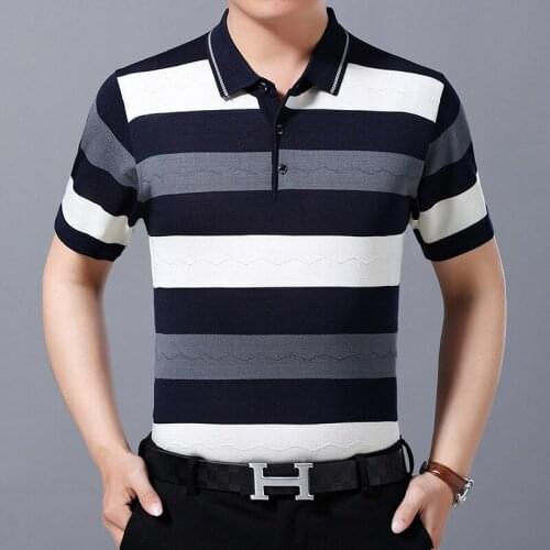 Mens Short Sleeve Polo Shirt, Summer New Polo Shirt, Summer Mens Clothing, Ice Summer Clothing. Polo Shirt Men