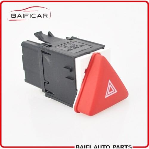 Baificar Brand New Genuine Red Warning Hazard Flash Button Switch 1KD953509 For VW Volkswagen Jetta Golf MK5 GTI Sagitar Bora