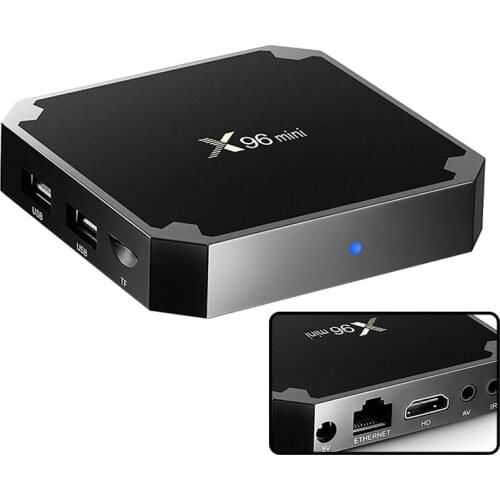 X96 Mini Set-Top Box 2G+16G Android 7.1.2 Smart TV Box 2.4G Wifi S905W Quad-Core 4K Definition Network Player
