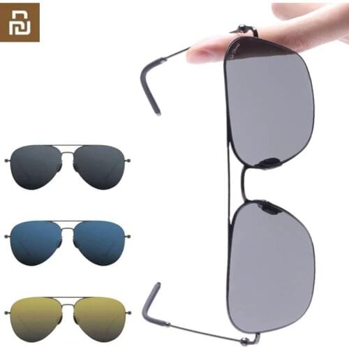 Youpin TS Brand Sunglass Nylon Polarized Stainless Sun Lenses Glasse smart RETRO UV-Proof Outdoor Travel For Man Women H20