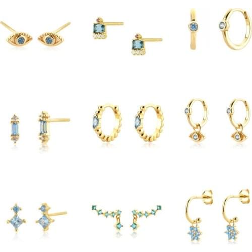 Creativity Colorful Enamel Heart-shaped Flowers Enamel Unicorn Moon Unique Geometry Charm French Drop Earrings for Women Jewelry