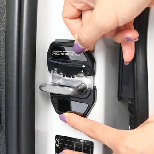 4 Pcs Car Styling Door Lock Cover Cap Protective for BMW 1 2 3 4 5 7Series E46 E39 E36 E60 E87E92 E93 E61 E62 E70 E90 E91 X3 X5