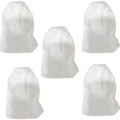 5 Pcs Aquarium Filter Bags Elastic Bags Fish Tank Filter Cleaning Tools Filter Coarse Sand Clean Fish Tank Accessories