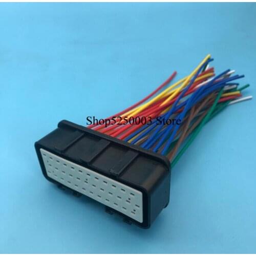 Amp 36-pin/way auto ECU connector wire harness 344111-1 344112-1 175104